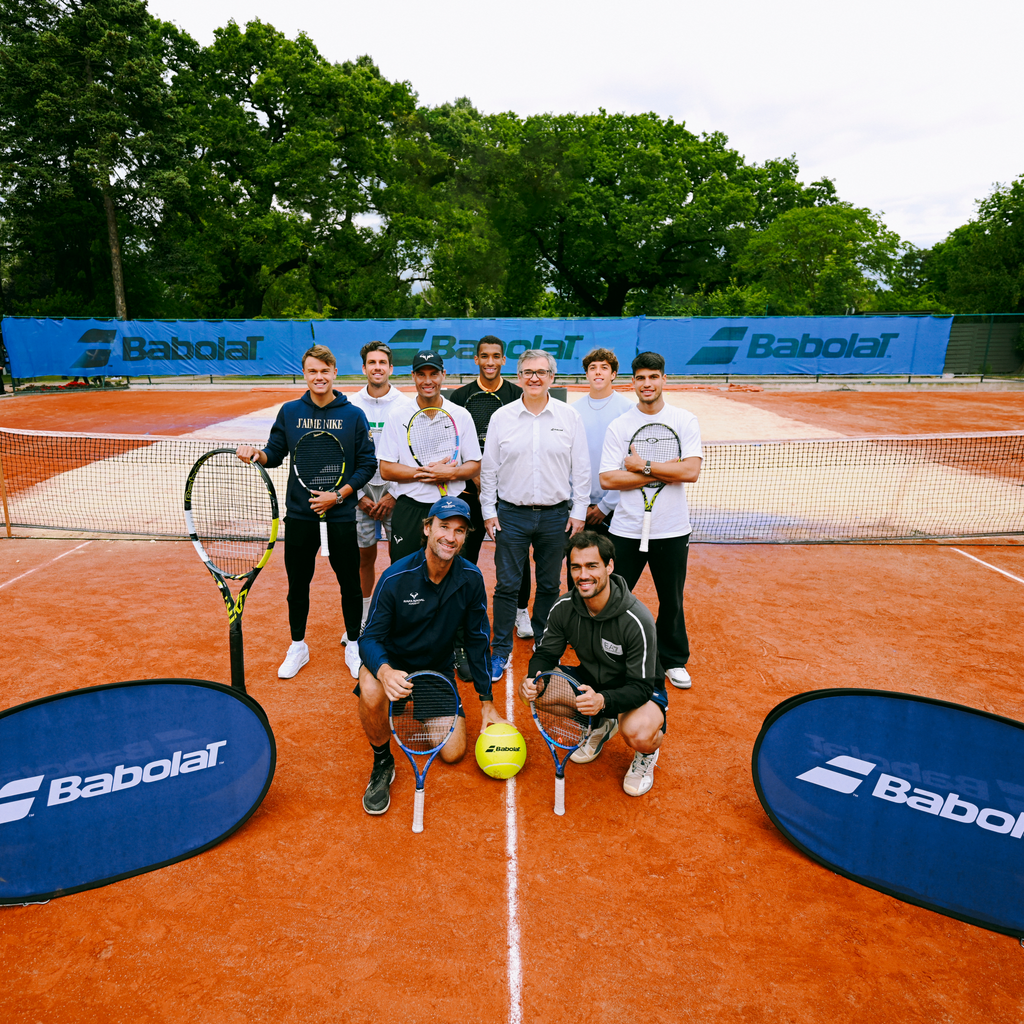 Babolat celebrates 30 years of racquets with its champions