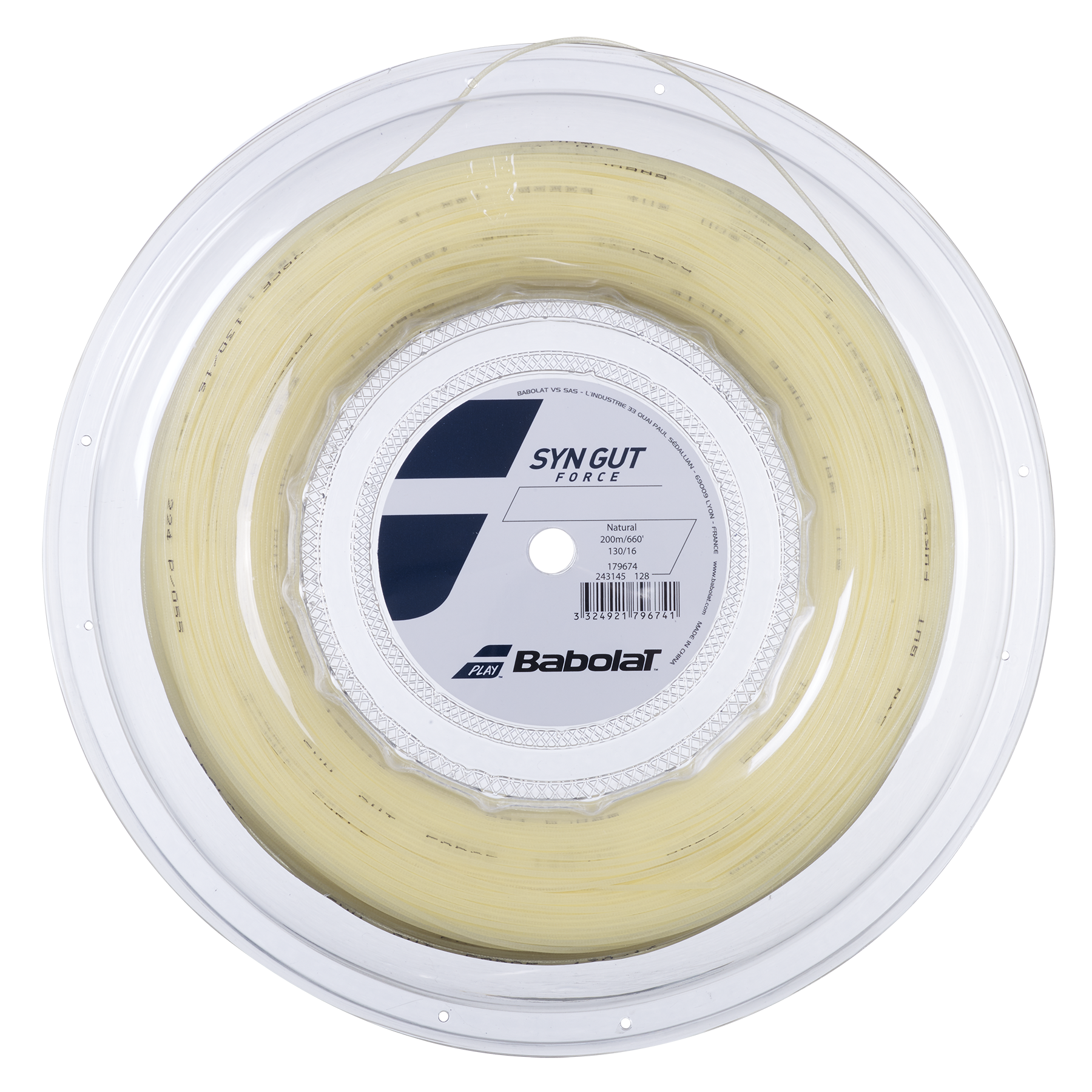 Babolat Synthetic Gut Blue Tennis String (Reel)